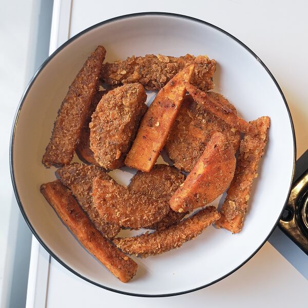 Vegan Fried Sweet Potato